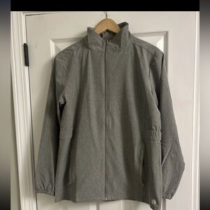 Women’s Hang Ten Lightweight Full-Zip Jacket Medium UPF 50+ Windbreaker Grey